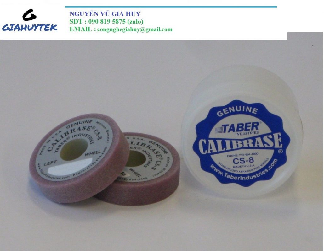 Đá mài Taber CS-8– Đánh giá độ bền vật liệu chính xác