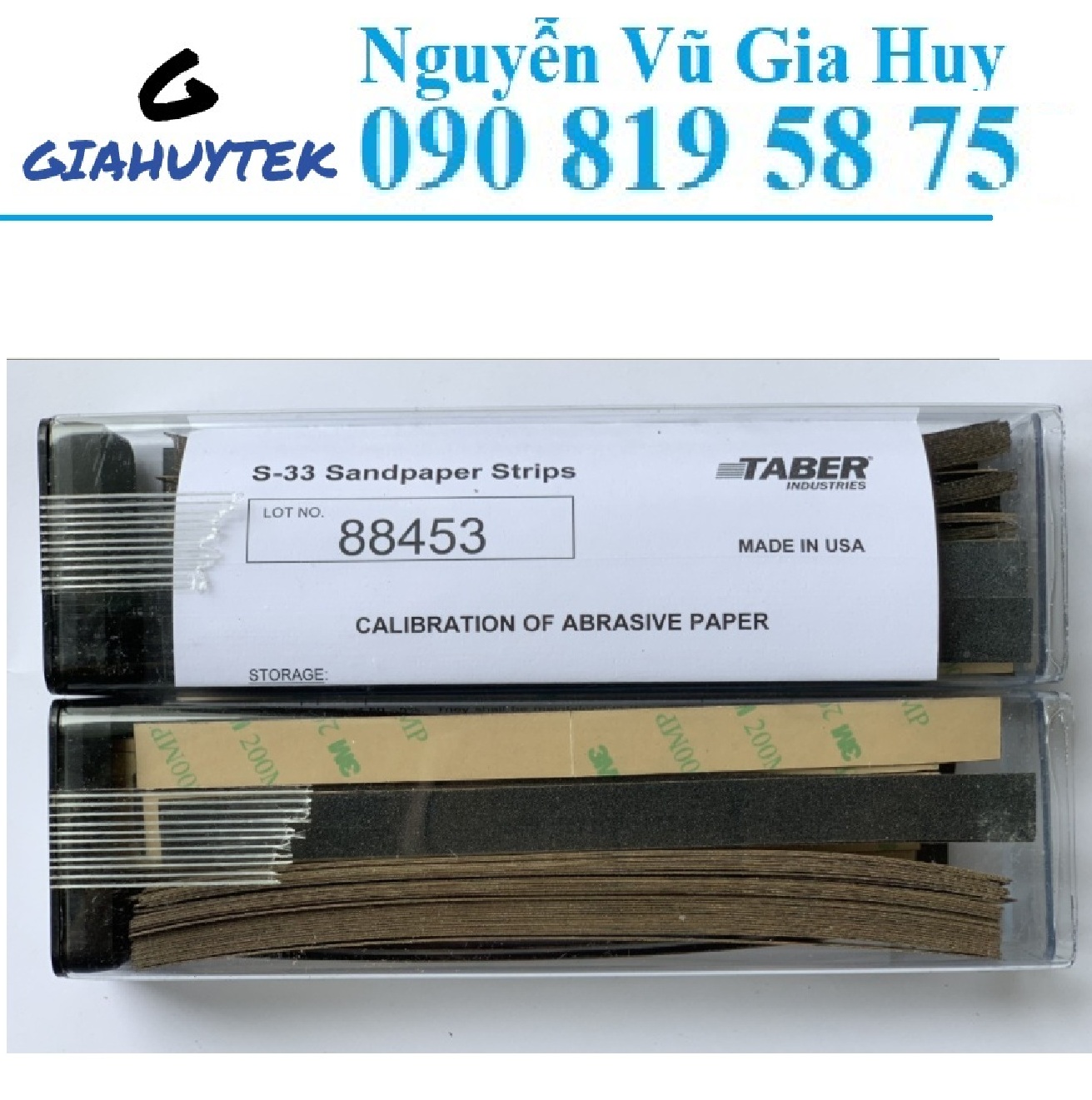 Giấy nhám mài mòn taber s-33